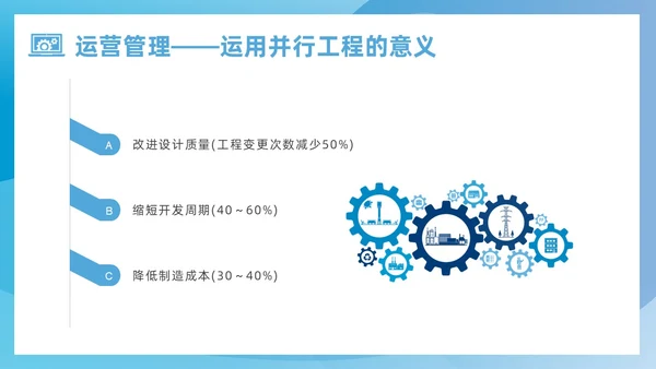 蓝色简约风运营管理培训课件企业管理