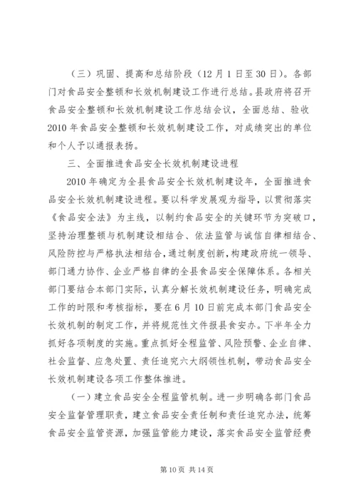 滥用食品添加剂整顿工作计划 (2).docx