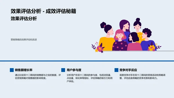 双十二旅游营销报告PPT模板