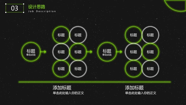 平面设计酸性风格设计经验分享通用PPT模板