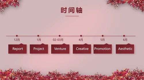 红色喜庆中式婚礼策划宣传PPT动态