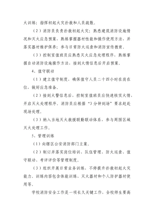 消防安全专项检查实施专项方案暨动员部署情况.docx