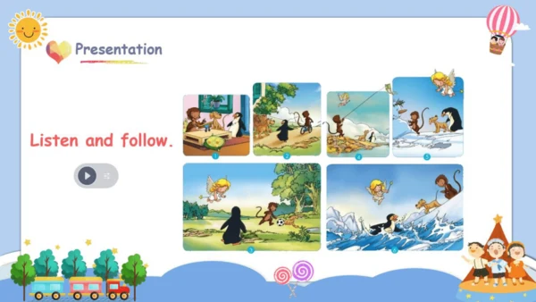 人教新起点小学英语二年级下册 Unit1 Story Time