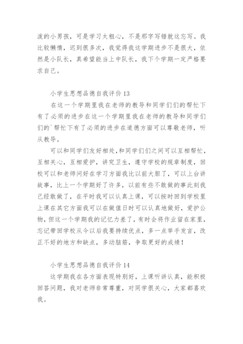 小学生思想品德自我评价.docx