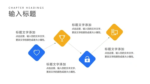 蓝色商务风工作总结汇报PPT模板
