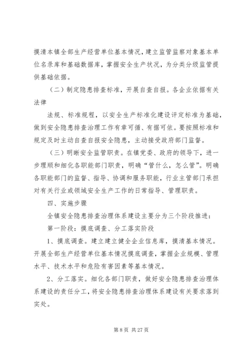 镇安全隐患排查治理体系建设实施方案.docx