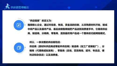 供应链管理案例讲解动态通用PPT模板