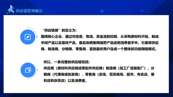 供应链管理案例讲解动态通用PPT模板