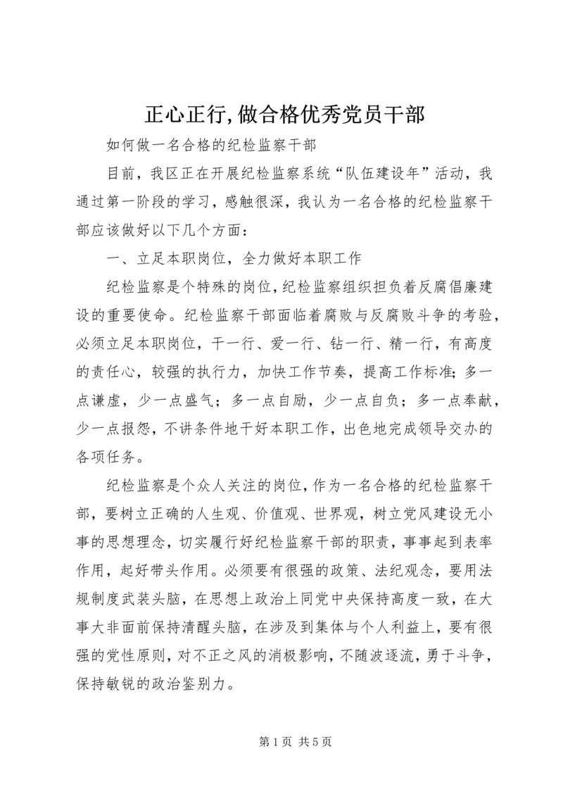 正心正行,做合格优秀党员干部 (2).docx