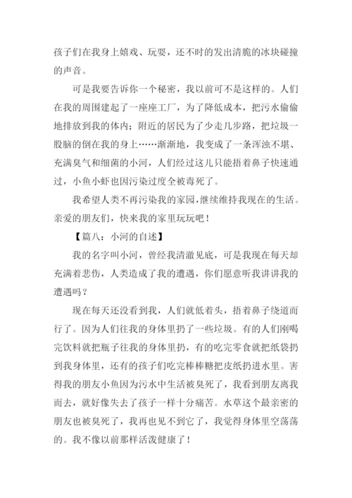 小河的自述作文300字.docx