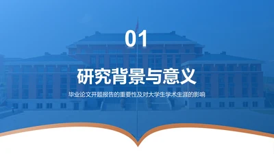 章节页-毕业论文开题答辩