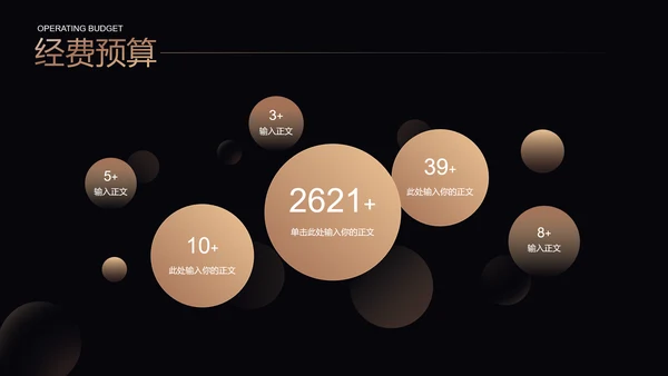 褐色渐变科技风通用营销策划PPT演示模板
