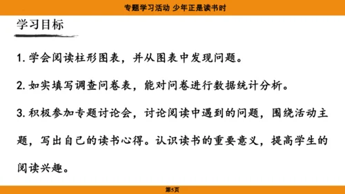 七年级语文上册第四单元专题学习活动《少年正是读书时》课件