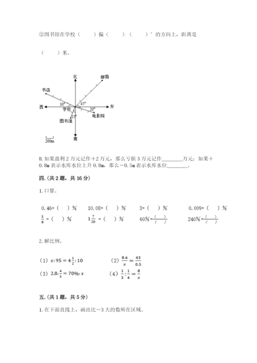 济南市外国语学校小升初数学试卷附答案（突破训练）.docx