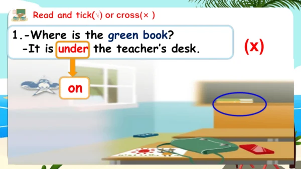 Unit 1 My classroom-Part B Read and write（课件）-2024