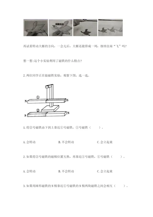 教科版小学科学二年级下册期末测试卷【精练】.docx