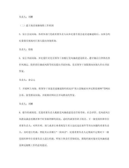 落实两个责任实施方案范本一.docx