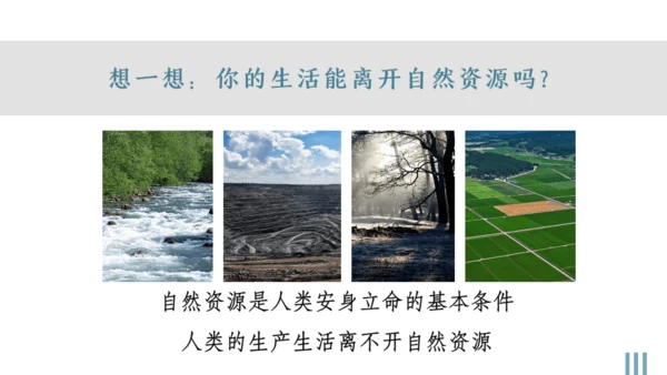 第二课 第一框 世界面临的资源问题 课件 人文地理8下
