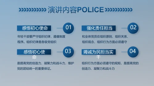公安对党忠诚职务工作总结计划PPT