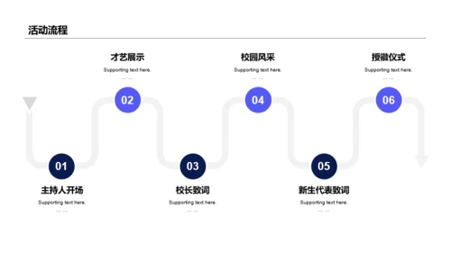 蓝色插画教育培训市场营销PPT案例