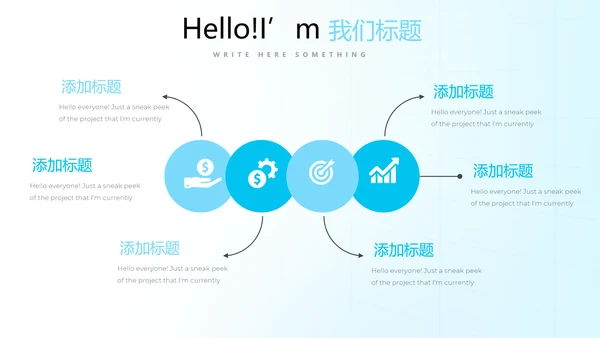 蓝色简约医疗医学动态PPT