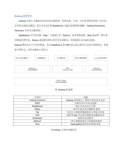 大数据关键技术文档.docx