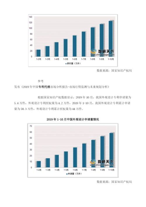 中国知识产权专利申请及授权现状发明专利有效量平均每万人拥有13件.docx