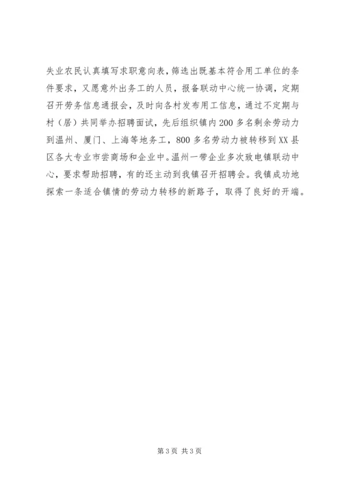 城南镇农村社会服务联动网建设情况汇报 (9).docx