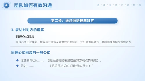 蓝色简约商务风企业团队合作的重要性团队建设培训PPT模板