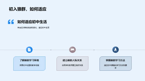 初中生涯导航