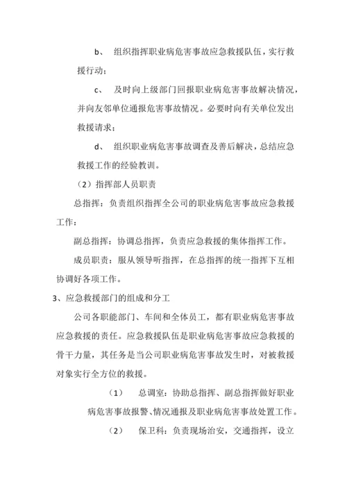 职业病危害事故应急救援预案.docx