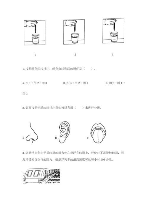 教科版小学科学二年级下册 期末测试卷（考点精练）.docx