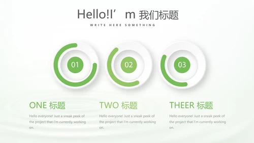 绿色清新化妆品介绍动态PPT