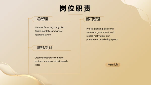 金色项目商业计划书PPT动态模板