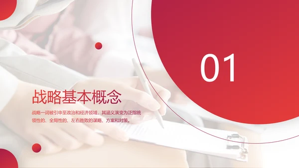 企业战略管理公司文化宣传PPT模板