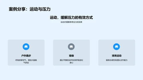 高考健康生活讲座
