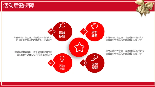 欢乐喜庆圣诞节活动策划通用PPT模板