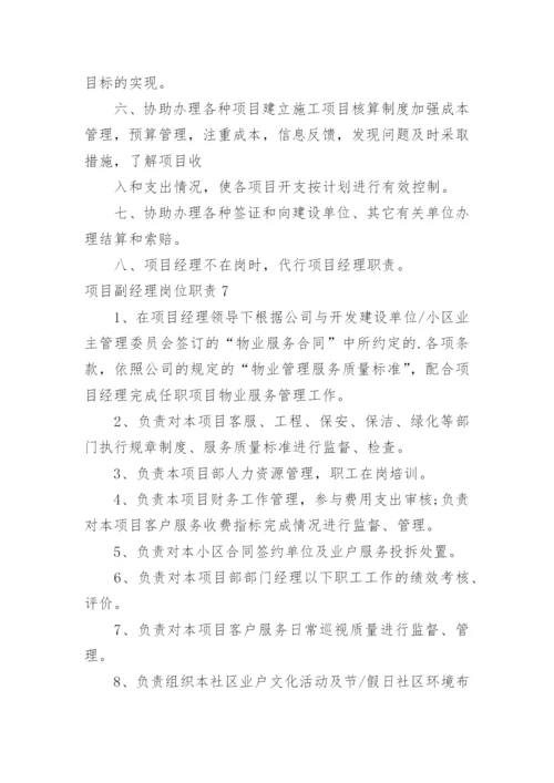 项目副经理岗位职责.docx