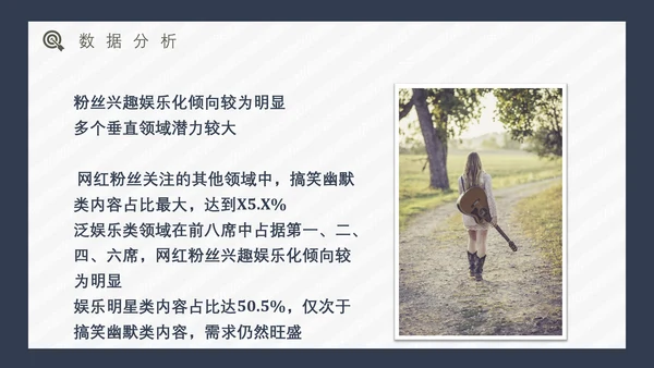 互联网时代网红经济通用PPT模板