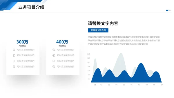 蓝色商务风叠压形状商业项目计划书PPT商业计划书