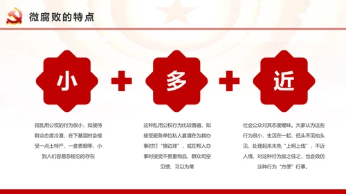 微腐败反腐倡廉从严治党廉洁从业廉洁从政PPT模板