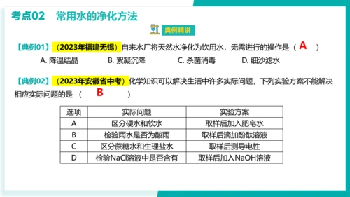 第四单元 自然界的水【考点串讲课件】(共45张PPT)-2023-2024学年九年级化学上学期期末考