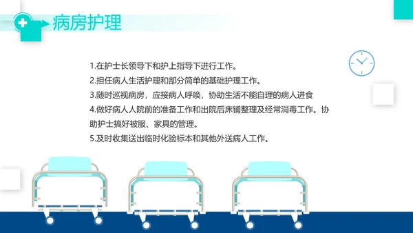医疗行业年终工作总结动态PPT模板