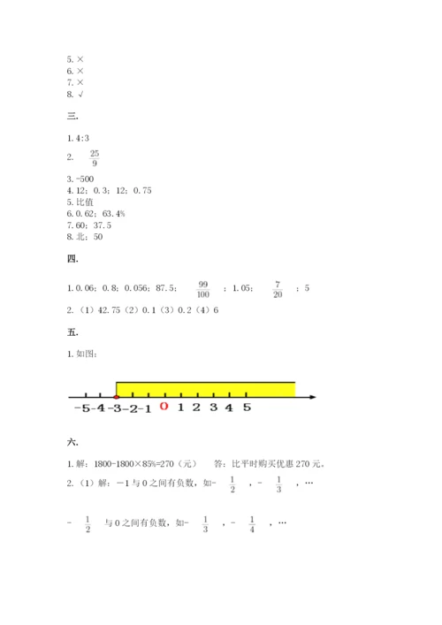 冀教版小升初数学模拟试题含答案（典型题）.docx
