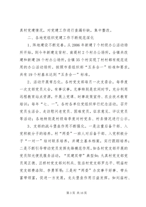 某镇基层党建工作自查报告.docx