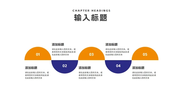 商务风橘色地产年终述职报告PPT模板