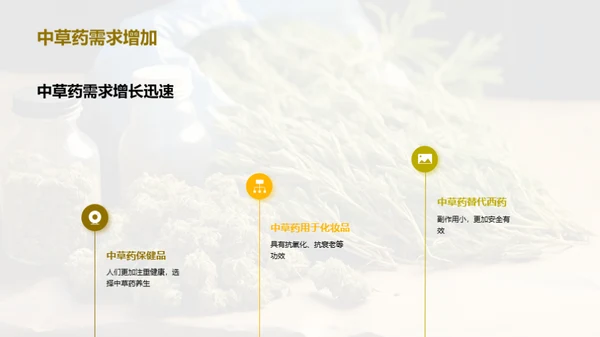 中草药产业的崭新征程