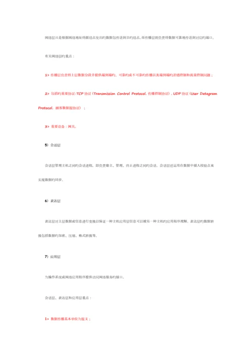 2023年计算机网络基础知识点总结.docx