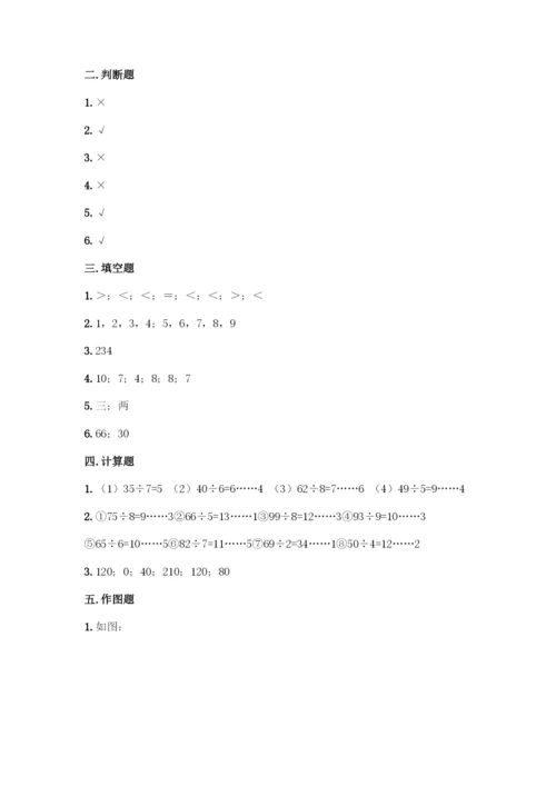 人教版三年级下册数学期中测试卷完整版-(2).docx