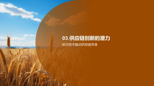 农业供应链的创新与优化
